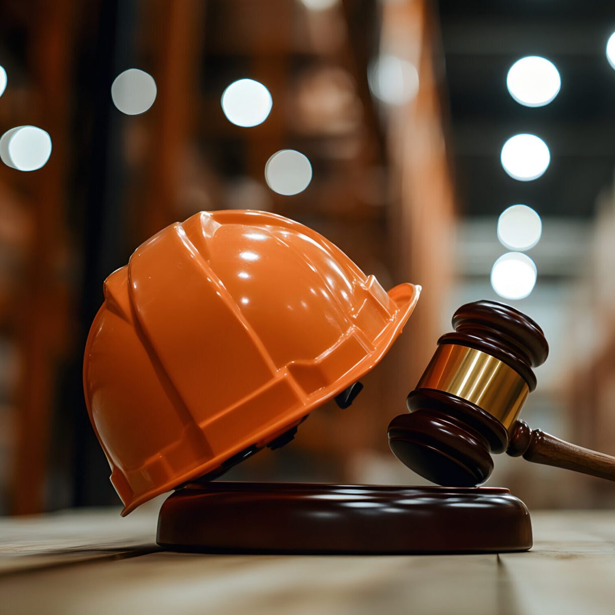 Un casque de travailleur de construction représentant une enquêtes d'assurance aidant à détecter les réclamations frauduleuses, protégeant les assureurs et les assurés contre les pertes financières, les abus de système et les risques juridiques.